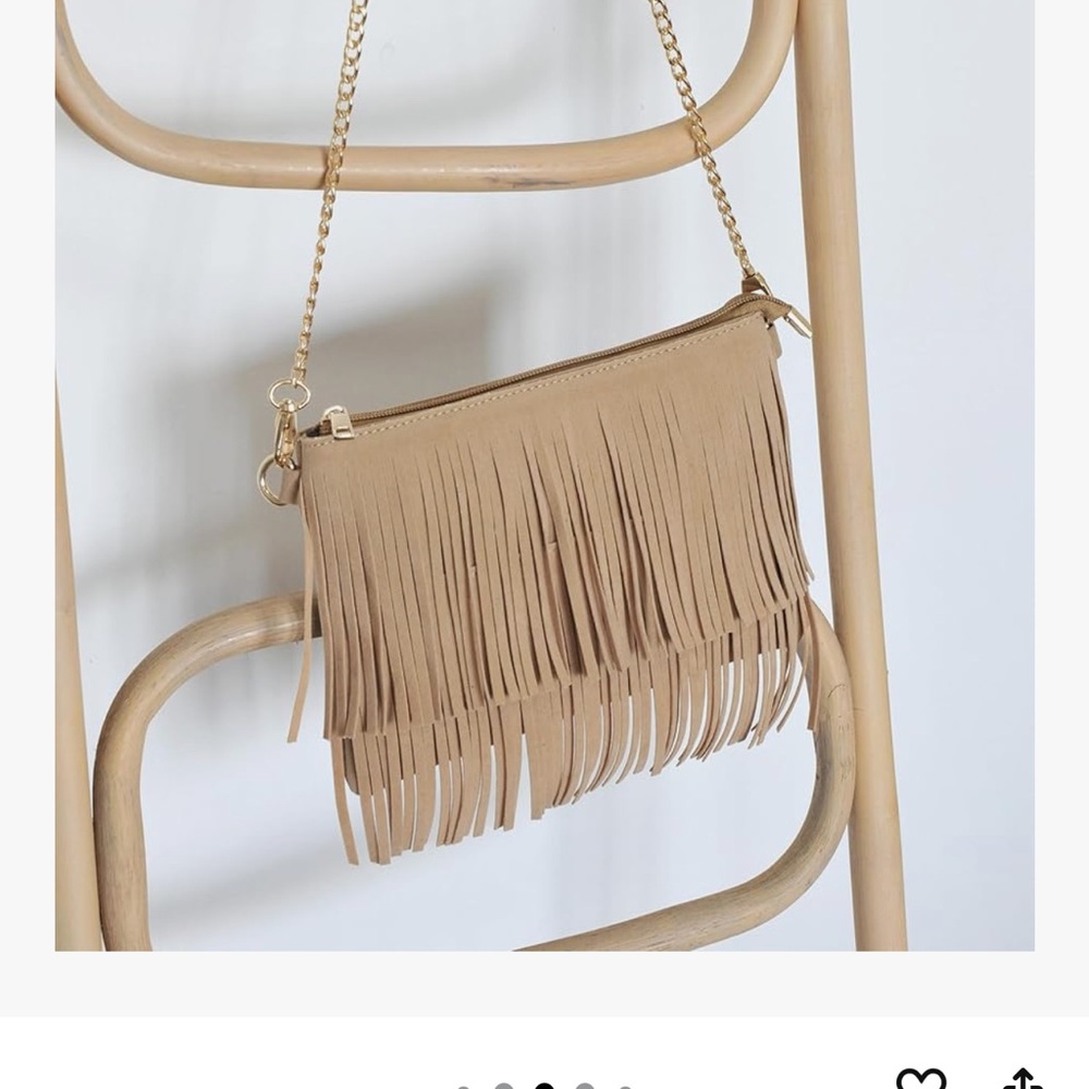 Fringe crossbody or wristlet - Picture 4 of 7